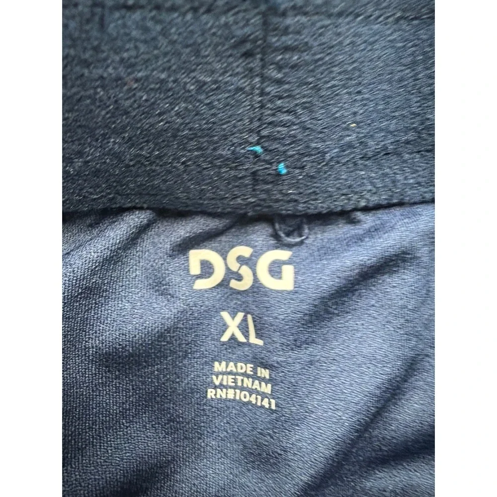 DSG Mens‎ 5 Inch Stride Short Chaos Blue Gleam Abstract XL DAM15201PRT